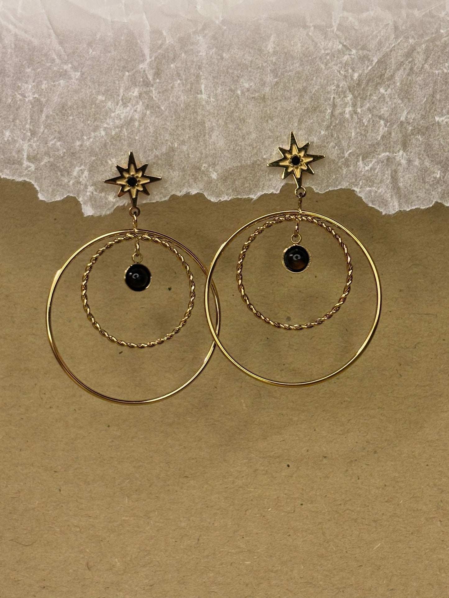 BO Acier Puces - Etoiles & Cercles