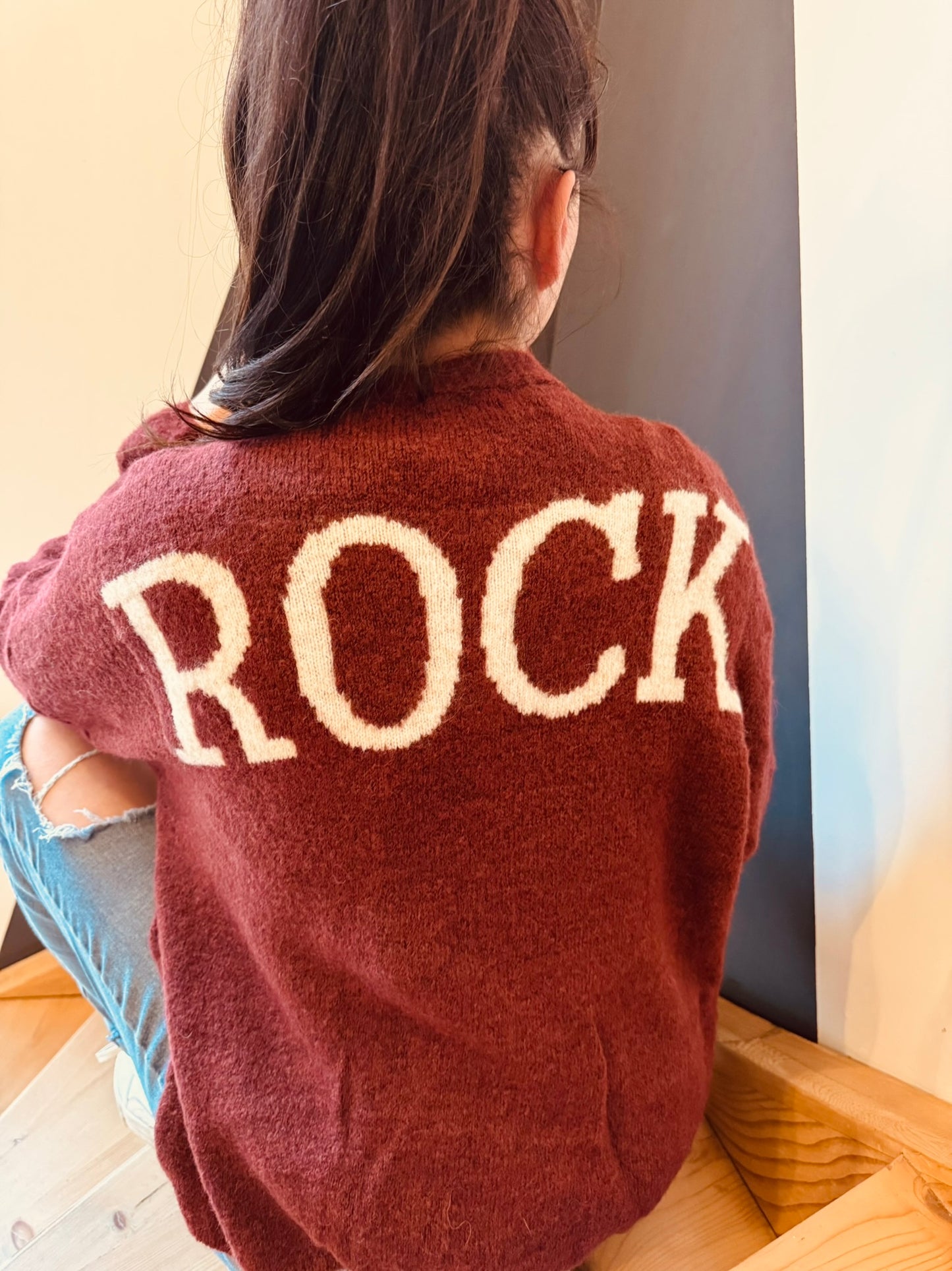 Gilet Bordeaux Rock